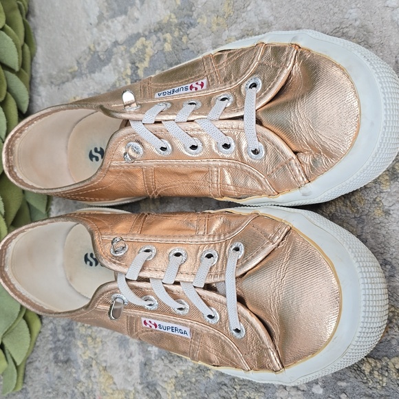 Superga 2750 Lamew Rose Gold Sneakers - Picture 14 of 14